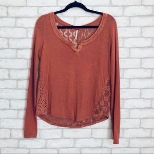 FREE PEOPLE PINK CROCHET PATTERN TOP